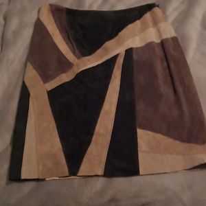 Leather skirt